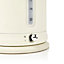 Haden Cream Highclere Cordless Kettle - Traditional Electric Fast Boil Kettle, 3000W, 1.5 Litre