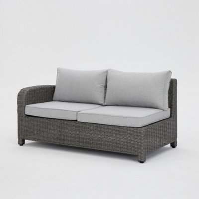 Hadley 8 Seater U Shape Garden Sofa Set with Rising Table - 4