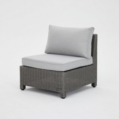 Hadley 8 Seater U Shape Garden Sofa Set with Rising Table - 5