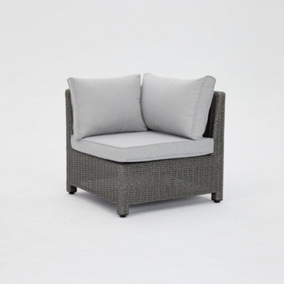 Hadley 8 Seater U Shape Garden Sofa Set with Rising Table - 6
