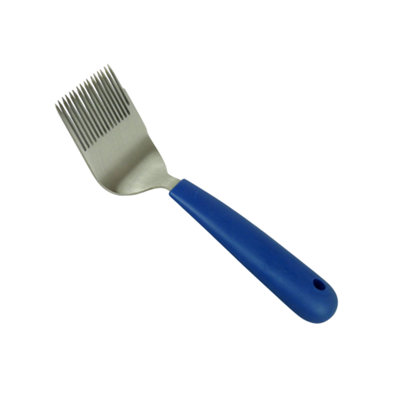Hagens Beekeeping HD462 Uncapping Fork With Sharp Side Cutter Blue