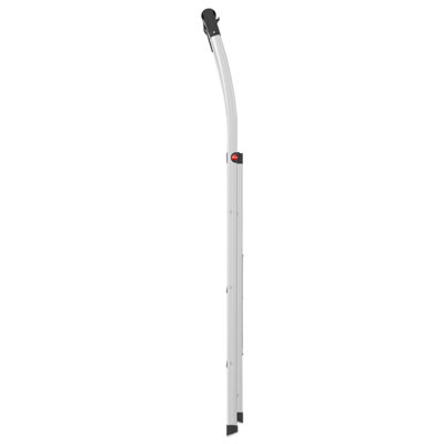 Hailo K100 Topline Aluminum Comfort Step Ladder - 3 Tread