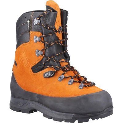 Haix Protector Forest 2.1 GTX orange steel-toe chainsaw cut level 2 forestry boot