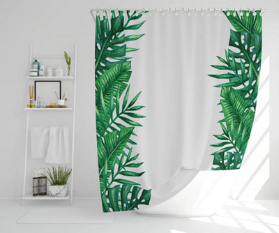 Half Botanical Border (Shower Curtain) / Default Title Price Comparisons | Compare The Build