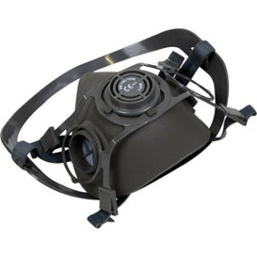 Half Mask Respirator - Inbuilt Exhalation Vent - Adjustable - No Cartridges