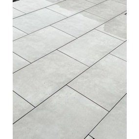HALF PACK - Landstone White 20mm Thick 600mm x 900mm Trade Bulk Porcelain Paver Value Pack (Pack of 21 w/ Coverage of 11.34m2)