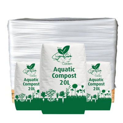 Half Pallet of Aquatic Compost Potting Soil x35 Bags by Laeto Your Signature Garden