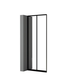 Half Patishon 900mm Frameless self install glazed partition room divider