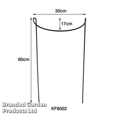 Half Round Plant Support H60 x W30 x D17cm x 8