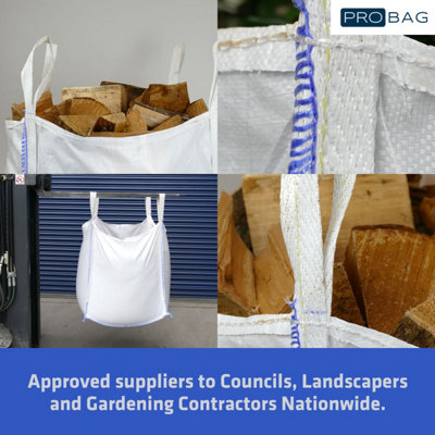Half Ton Bulk Bag - Heavy Duty Skip Bag - Mini Ton Bag - Tonne Bag - FIBC Builders bag - Dumpy Bag - 3