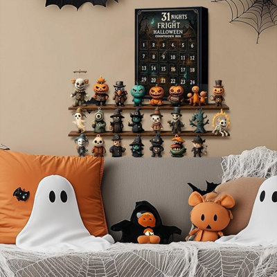 Jouet De L'Avent D'Halloween 2025 – Calendrier Décoratif Fantôme D