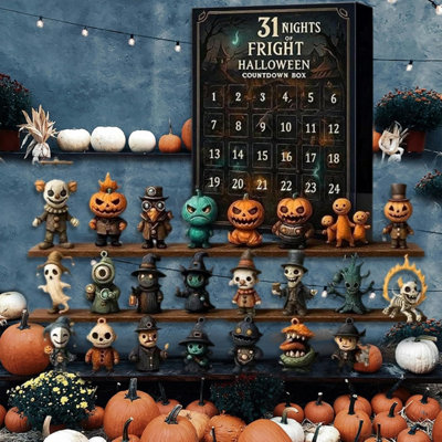 Halloween Advent Calendar 2025, 31 Nights Of Fright, Halloween