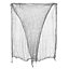 Halloween Creepy Worn Cloth Net Door Curtain Drape Tablecloth Decoration - Grey