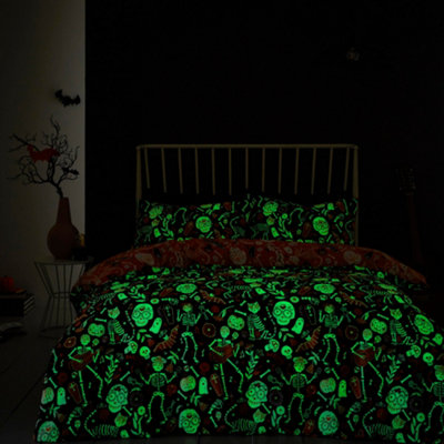 Halloween Day of the Dead Childrens Bedroom Duvet Cover Set