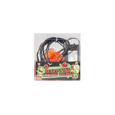 Halloween Decor Spooky String Lights-ORANGE