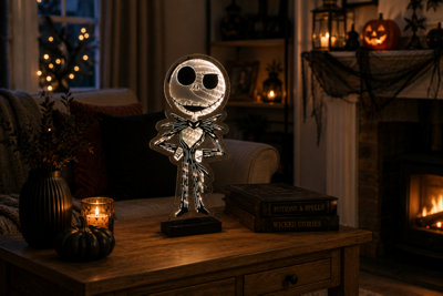 Halloween Decoration Jack Skellington Infinity Light 40cm Indoor LED ...