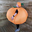 Halloween Inflatable Pumpkin Costume With Pumpkin Hat Adult Size Battery Powered