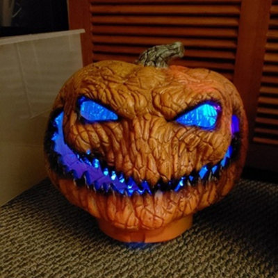 Halloween LED Lighted Pumpkin Lantern