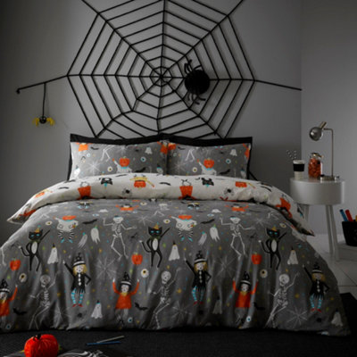 Halloween Party Childrens Bedroom Duvet Cover Set