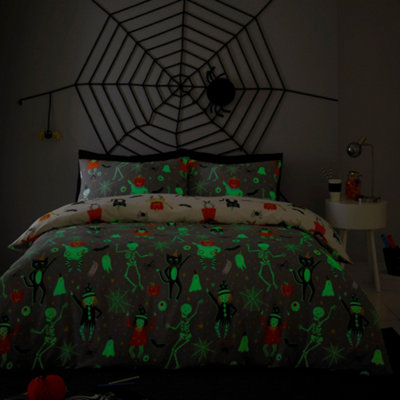 Halloween Party Childrens Bedroom Duvet Cover Set