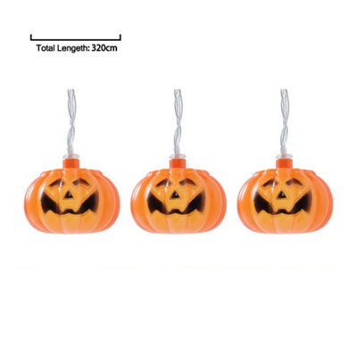 Halloween Lighted Light Up Pumpkin Jack o on sale Lantern Pedestal White & Silver