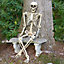Halloween Realistic Full Body Skeleton Prop Decoration Posable Joints 160cm