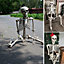 Halloween Realistic Full Body Skeleton Prop Decoration Posable Joints 160cm