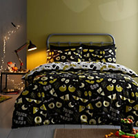 Halloween Trick or Treat Kids Bedroom Duvet Cover Set