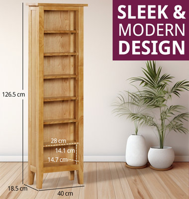 Hallowood Furniture Aston CD Rack