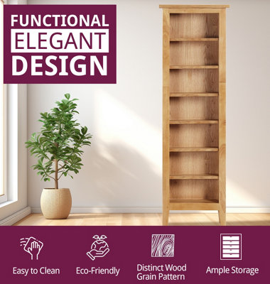 Hallowood Furniture Aston CD Rack