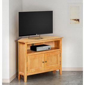 Hallowood Furniture Aston Small Corner TV Unit