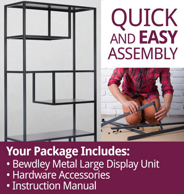 Hallowood Furniture Bewdley Large Display Shelf