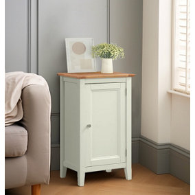 Hallowood Furniture Clifton Oak Painted Small Cupboard