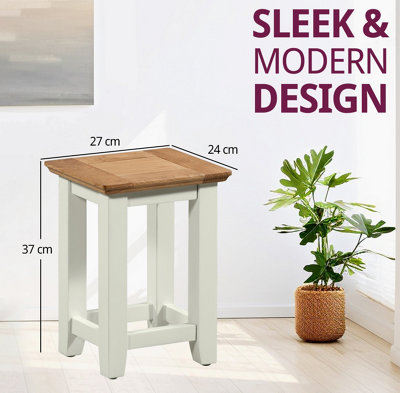 Hallowood Furniture Clifton Oak Small Occasional Table