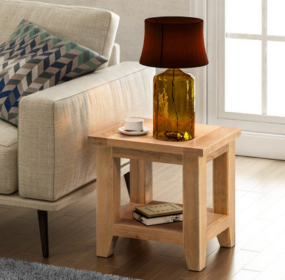 Hallowood Furniture Cotswold Small Side Table