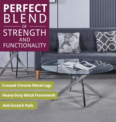 hallowood-furniture-cullompton-round-glass-coffee-table-with-4-crossed