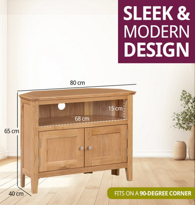 Small corner tv unit discount