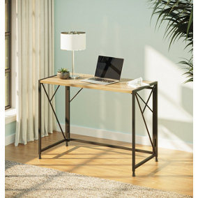 Hallowood Furniture Malvern Metal Foldable Desk