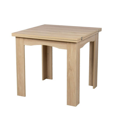 Tavolo allungabile (max 240 cm) effetto quercia bianca: Wood | Mondo Convenienza