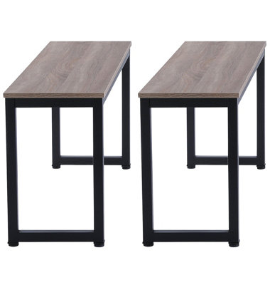 Hallowood Furniture Pair of Kempley Dining Table Bench