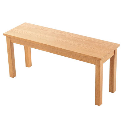 Hallowood Furniture Waverly Oak 100 cm Dining Bench