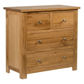 Hallowood Furniture Waverly Oak 2 over 2 Chest of Drawers