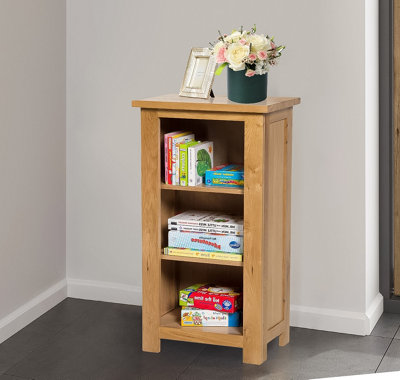 Hallowood Furniture Waverly Oak Compact Bookcase