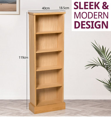 Hallowood Furniture Waverly Oak DVD Rack