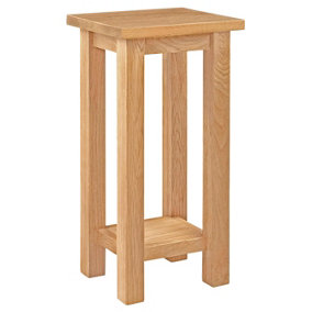 Hallowood Furniture Waverly Oak Tall Side Table