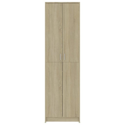 sarbyar  Hallway Wardrobe Sonoma Oak 55x25x189 cm Engineered Wood