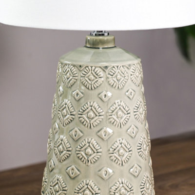 Pottery shop style lamps