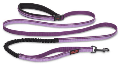 HALTI Active Lead Size Small, Purple, Award-Winning Bungee Dog Lead, Shock-Absorbing Anti-Pull Leash Price Comparisons | Compare The Build