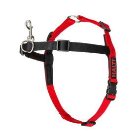 HALTI Dog Harness Black/Red (Medium)