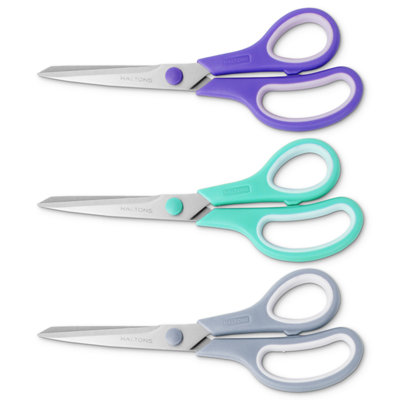 Haltons Multipurpose Scissors Pack of 3 Ultra Sharp Thickened Blades ...
